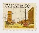 Stamps : America : Canada :  Definitives (Prairie Town)