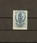 Stamps Spain -  2º  Aniversario del Alzamiento Nacional
