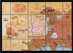 Stamps : Europe : Belarus :  Arco Geodésico de Struve