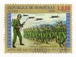 Stamps Honduras -  Año de la Soberanía Nacional