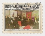 Stamps Honduras -  Homenaje  a la memoria del sabio José Cecilio del Valle