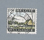 Stamps Belgium -  Molinos