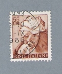 Stamps Italy -  Personaje (repetido)