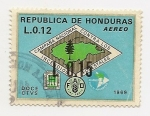 Stamps : America : Honduras :  Campaña Nacional contra los incendios Forestales