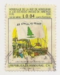 Stamps Honduras -  Homenaje a los EE.UU.