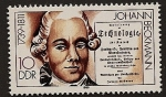 Stamps Germany -  Johann Beckmann  - Tecnología