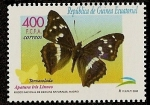 Stamps Equatorial Guinea -  Mariposas - Tornasolada - museo ciencias naturales - Madrid