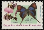 Sellos de Africa - Guinea Ecuatorial -  Mariposas de Africa - Myrina