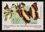 Stamps Equatorial Guinea -  Mariposas de Africa - Palla Ussheri