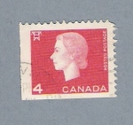 Stamps : America : Canada :  Isabel II (repetido)