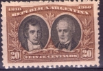 Stamps : America : Argentina :  Centenario Revolución de Mayo