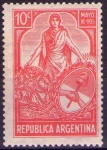 Stamps America - Argentina -  Visita del Pte. de Brasil Dr Vargas