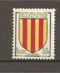 Stamps : Europe : France :  Escudos./ Condado de Foix.