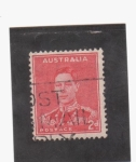Stamps Oceania - Australia -  Jorge VI