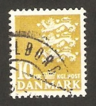 Sellos de Europa - Dinamarca -  escudo de armas