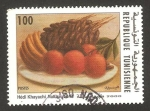 Stamps Tunisia -  cuadro de un bodegón