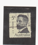 Stamps Oceania - Australia -  J. C. Watson