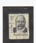 Stamps Australia -  G. H. Reid