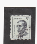 Stamps Australia -  A. B. (Banjo) Paterson