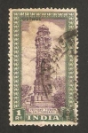 Sellos de Asia - India -  torre de la victoria en chittorgath