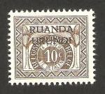 Sellos de Africa - Rwanda -  ruanda urundi, sello congo belga