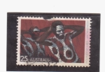 Stamps Australia -  Arte aborigen