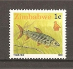 Stamps : Africa : Zimbabwe :  Fauna