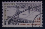 Stamps : Europe : France :  Le grand pont de Bordeaux