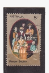 Stamps Australia -  Pioneer society