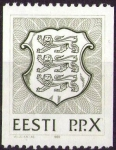Stamps Estonia -  Escudo verde