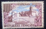 Stamps : Europe : France :  Le Castillet