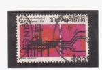 Stamps Oceania - Australia -  Combustible y gas natural