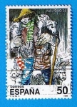 Stamps : Europe : Spain :  nº 2977  Navidad 1988  ( Pastor )