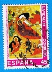 Stamps Spain -  nº 3143  Navidad 1991 ( La natividad de  Cristo )