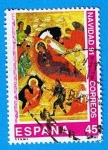 Sellos de Europa - Espaa -  nº 3143  Navidad 1991 ( La natividad de  Cristo )