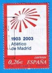 Stamps Spain -  nº 3983  Centenario del Clud Atletico de Madrid 