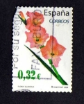 Stamps : Europe : Spain :  Gladiolo