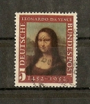 Stamps Germany -  5º Centenario del nacimiento de Leonardo da Vinci