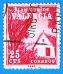 Stamps : Europe : Spain :  3  Barraca valenciana