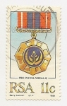 Sellos de Africa - Sudfrica -  Medalla Pro-Patria