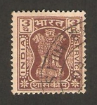 Stamps India -  columna de asoka