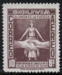 Stamps Bolivia -  En Conmemoracion a la conferencia de cancilleres realizada en Rio de Janeiro