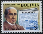 Stamps Bolivia -  Homenaje a la prensa Nacional
