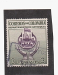 Stamps America - Colombia -  Departamento de Antioquia- industria