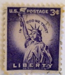 Stamps : America : United_States :  Liberty