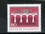 Stamps Germany -  R.F.A. Europa