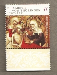 Stamps Germany -  Isabel de Turingia