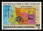 Stamps Equatorial Guinea -  Tercera República 1982- Los poderes del estado