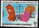 Stamps Equatorial Guinea -  Tercera República 1982 - Los poderes del estado