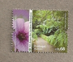 Stamps Portugal -  Madeira 50 Aniv Jardín botánico